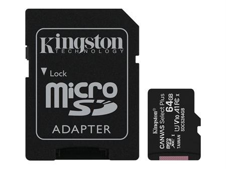 Kingston 64GB MicroSD V10